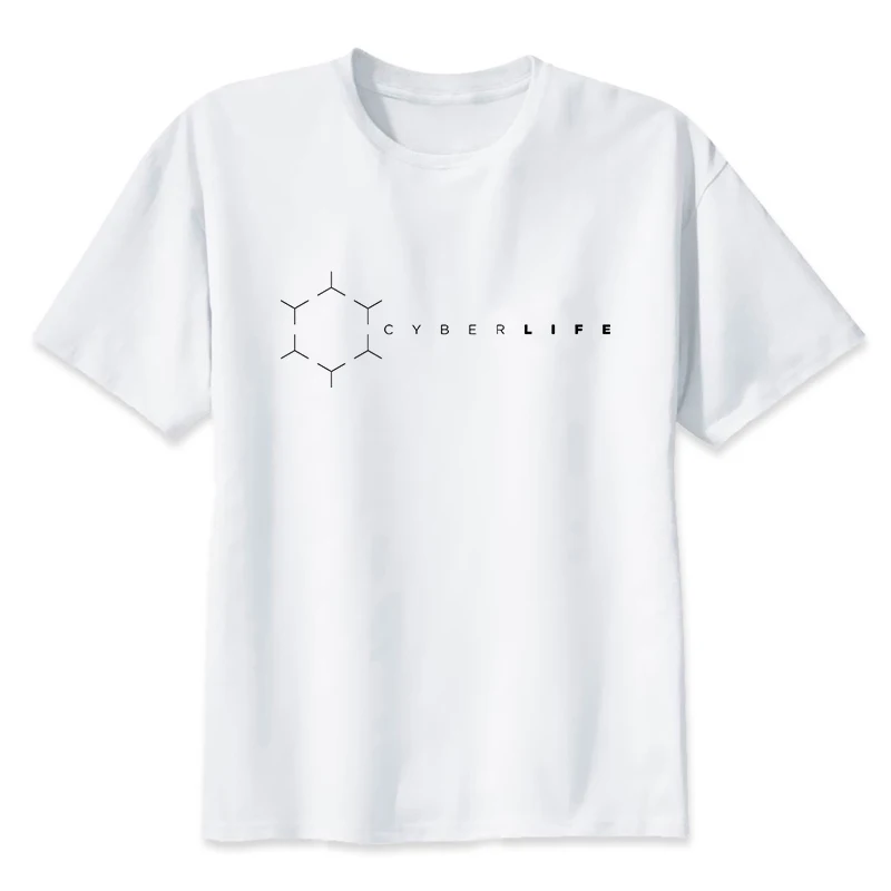 Character t shirt men 2018 Simple and stylish casual men's T-shirt CYBERLIFE Letter mens t shirt summer white tops
Character t shirt men 2018 Simple and stylish casual men's T-shirt CYBERLIFE Letter mens t shirt summer white tops