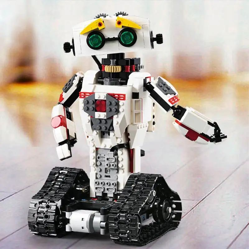 DIY Creative Building Blocks Robot RC Control Robot Blocks Puzzle Set Robot Deformation Launches Bullets Puzzle Toy
DIY Creative Building Blocks Robot RC Control Robot Blocks Puzzle Set Robot Deformation Launches Bullets Puzzle Toy