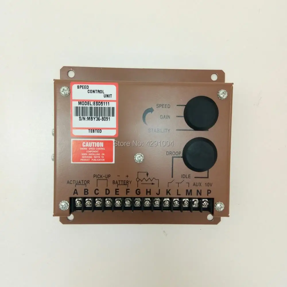 ESD5111 Engine Speed Control Governor for Cummins Diesel Generator Set
ESD5111 Engine Speed Control Governor for Cummins Diesel Generator Set