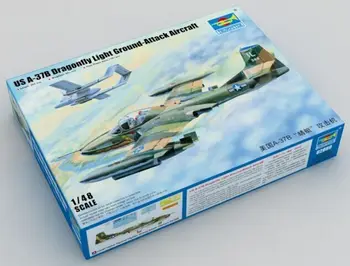 Trumpeter 02889 1/48 US A-37B Dragonfly Light Attack Jet Aircraft Airplane Model TH05360-SMT2
Trumpeter 02889 1/48 US A-37B Dragonfly Light Attack Jet Aircraft Airplane Model TH05360-SMT2