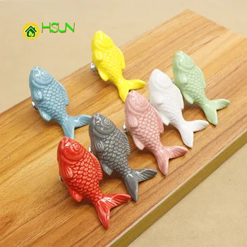 Cartoon color single hole ceramic handle grass fish bookcase drawer cabinet handle
Cartoon color single hole ceramic handle grass fish bookcase drawer cabinet handle