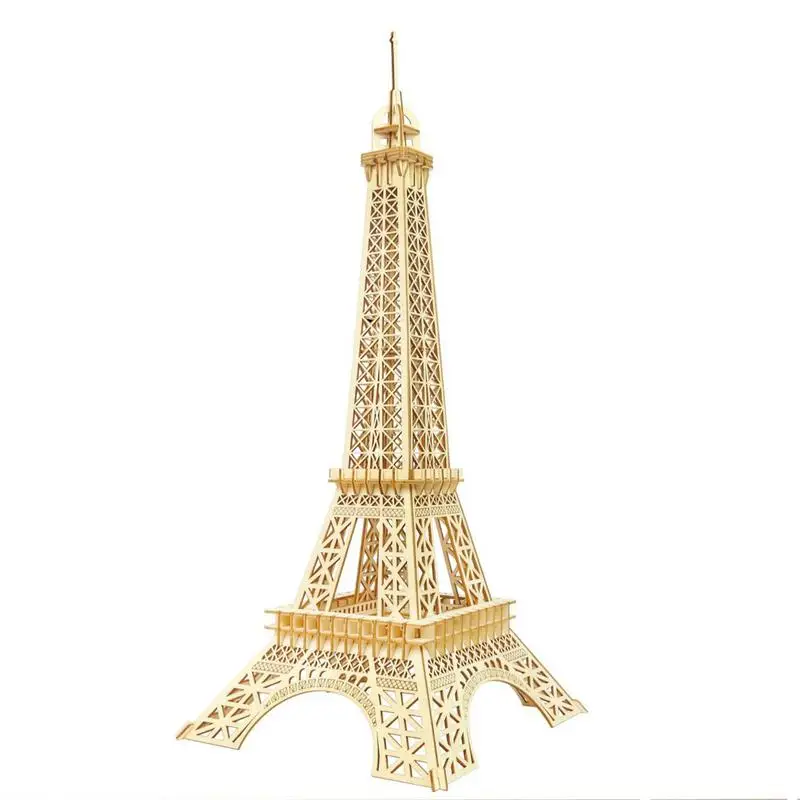 Wooden Puzzles Laser Engraving DIY Safe Assembly Constructor Kit Toy Famous Buildings Mechanical 3D Models Self-Assembly
Wooden Puzzles Laser Engraving DIY Safe Assembly Constructor Kit Toy Famous Buildings Mechanical 3D Models Self-Assembly