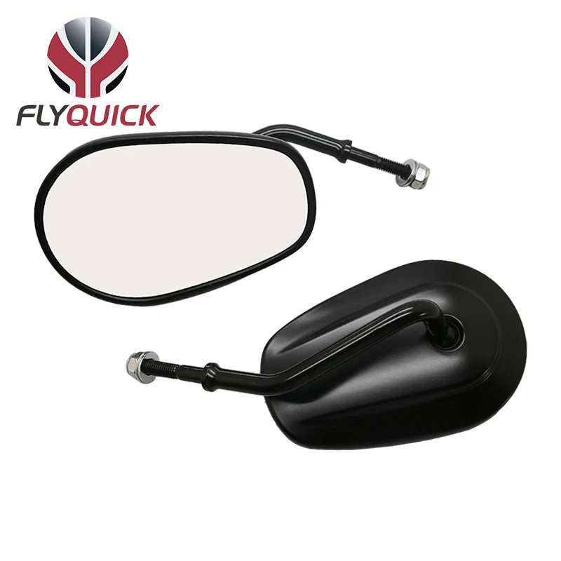 Teardrop Rearview Side Mirrors For Harley Sportster XL 883 1200 Fat boy Softail
Teardrop Rearview Side Mirrors For Harley Sportster XL 883 1200 Fat boy Softail