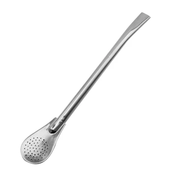 200 pcs Stainless Steel Drinking Straw Spoon Tea Filter Yerba Mate Tea Straws Bombilla Gourd Reusable Tea Tools Bar Accessories
200 pcs Stainless Steel Drinking Straw Spoon Tea Filter Yerba Mate Tea Straws Bombilla Gourd Reusable Tea Tools Bar Accessories