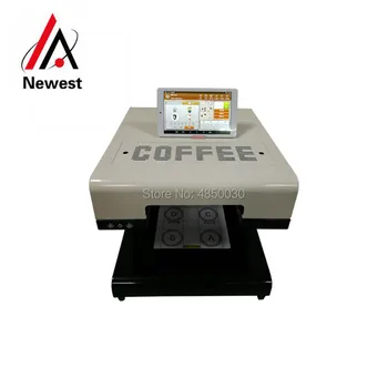 Low price 4 cups coffee printing machine for coffee and cake,printing machine for coffee and cake,coffee printer 3d