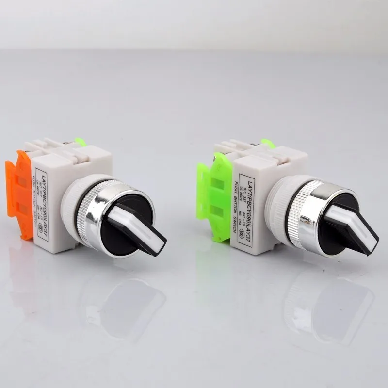 Rotary Switch Knob Button 22mm 4 Screws Terminals 2 Way Small Size 2 Position 3 Position Lay7 Lay37 Y090
Rotary Switch Knob Button 22mm 4 Screws Terminals 2 Way Small Size 2 Position 3 Position Lay7 Lay37 Y090