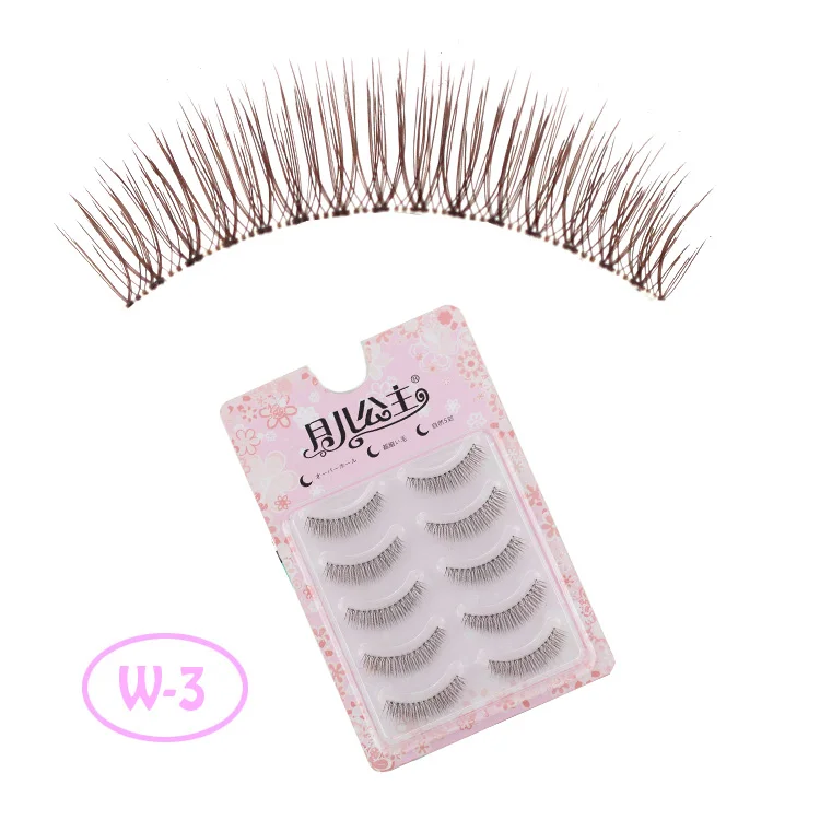LASGOOS 5Pairs/Lot Brown Color Natural Short Thin 5mm False Eyelashes Lash Line Lashes Strips for School Daily Use W-3
LASGOOS 5Pairs/Lot Brown Color Natural Short Thin 5mm False Eyelashes Lash Line Lashes Strips for School Daily Use W-3