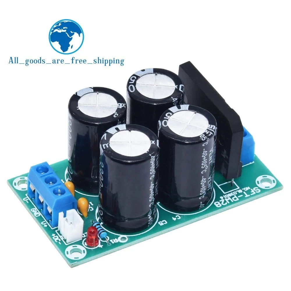 TZT PW28 Dual Power Filter Power Amplifier Board Rectifier High Current 25A Flat Bridge Unregulated Power Supply Board DIY
TZT PW28 Dual Power Filter Power Amplifier Board Rectifier High Current 25A Flat Bridge Unregulated Power Supply Board DIY