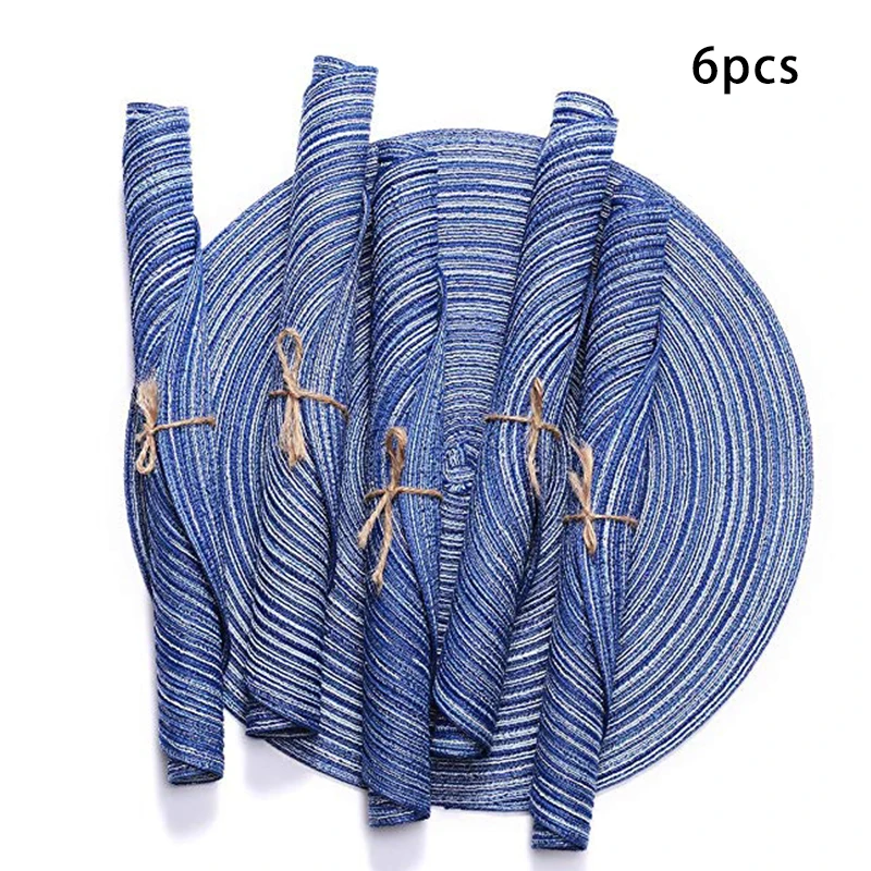 6PCS/Set Coaster Table Ramie Insulation Pad Solid Placemats Linen Non Slip Table Mat Kitchen Accessories Decor Home Pad Coaster
6PCS/Set Coaster Table Ramie Insulation Pad Solid Placemats Linen Non Slip Table Mat Kitchen Accessories Decor Home Pad Coaster