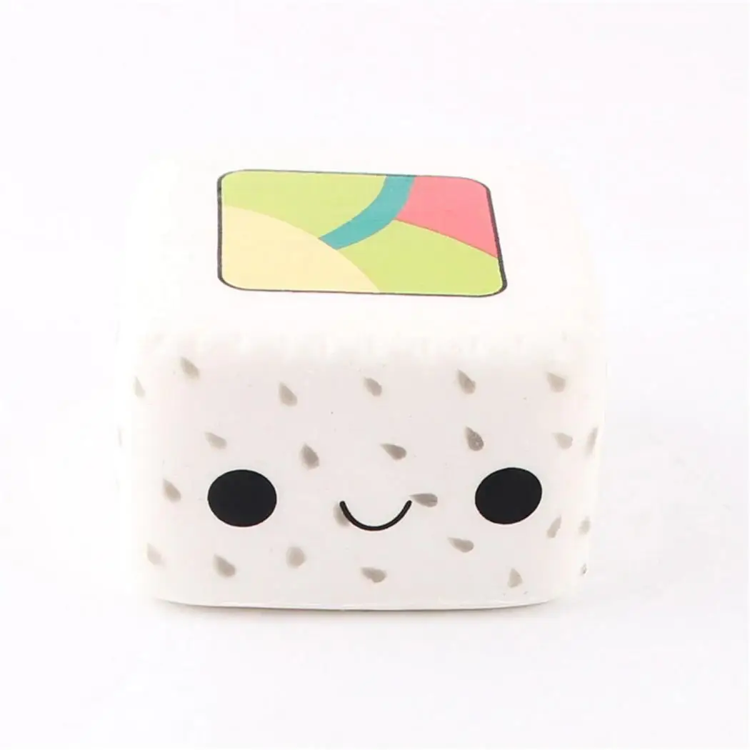 Sushi Shape Slow Rising Squishies Scented Cute Kids/Adults Reliever Squishy Squeeze Charm 1 pcs Toys Toy
Sushi Shape Slow Rising Squishies Scented Cute Kids/Adults Reliever Squishy Squeeze Charm 1 pcs Toys Toy