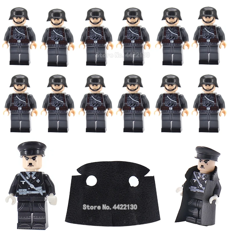 German army World War 2 commander with soldier battlefield Assemble Building Blocks Figures Mini model toy with LEGOinglys
German army World War 2 commander with soldier battlefield Assemble Building Blocks Figures Mini model toy with LEGOinglys