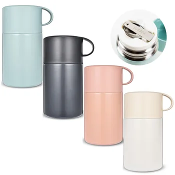 600Ml Vacuum Bottle Flasks Lunch Box Keep Food Warm Leakproof Containers Stainless Steel Thermal Food Jar Carriers Handle
600Ml Vacuum Bottle Flasks Lunch Box Keep Food Warm Leakproof Containers Stainless Steel Thermal Food Jar Carriers Handle