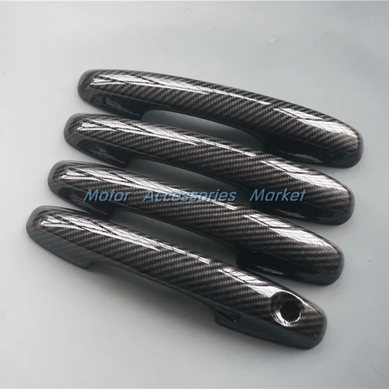 New Sport Chrome Carbon Fiber Style Door Handle Cover Trim for Ford Focus MK4 Hatchback Sedan 2019
New Sport Chrome Carbon Fiber Style Door Handle Cover Trim for Ford Focus MK4 Hatchback Sedan 2019