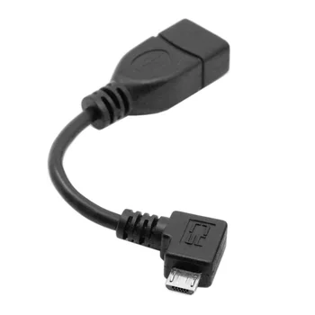 Chenyang 90 Degree Right Angled Connector Micro USB to USB Female Host OTG Cable for Cell Phone & Tablet -10pcs
Chenyang 90 Degree Right Angled Connector Micro USB to USB Female Host OTG Cable for Cell Phone & Tablet -10pcs