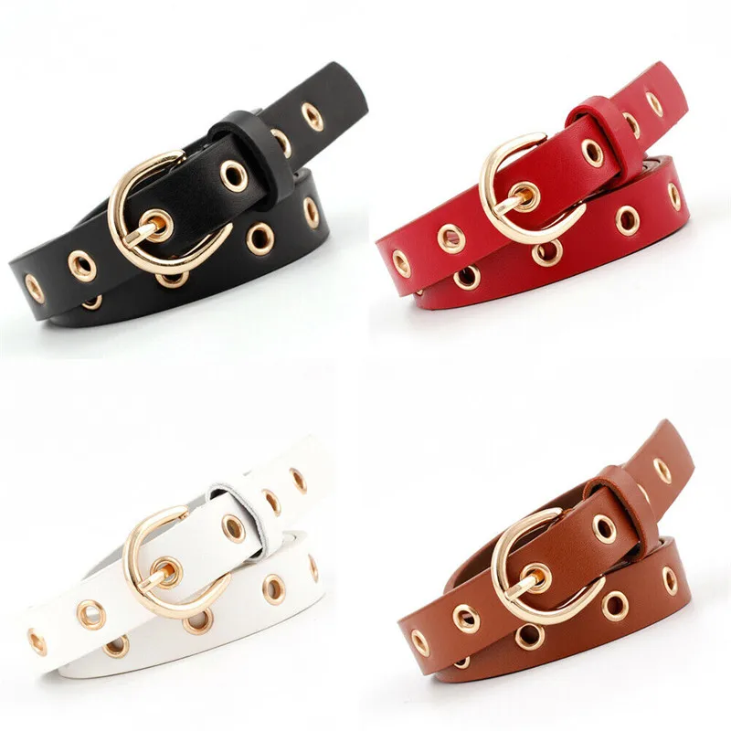 New Gold Round Metal Circle Belt Female Red Black White Coffe Camel PU Leather Waistband Belts for Women Jeans Pants Wholesale
New Gold Round Metal Circle Belt Female Red Black White Coffe Camel PU Leather Waistband Belts for Women Jeans Pants Wholesale