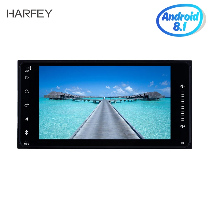 Harfey 7 inch Android 8.1 2Din Universal Car GPS Navigation for TOYOTA COROLLA Camry Land Cruiser HILUX PRADO Stereo Player
Harfey 7 inch Android 8.1 2Din Universal Car GPS Navigation for TOYOTA COROLLA Camry Land Cruiser HILUX PRADO Stereo Player