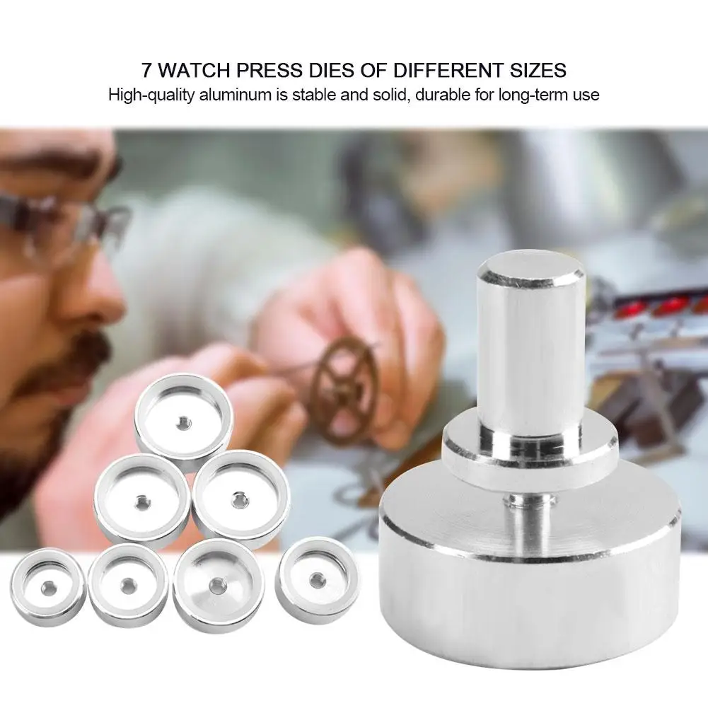 Professional Watch Crystal Bezel Case Cover Pressing Tools Dides for Watch Repair Tool for Watchmaker Watch Opener
Professional Watch Crystal Bezel Case Cover Pressing Tools Dides for Watch Repair Tool for Watchmaker Watch Opener