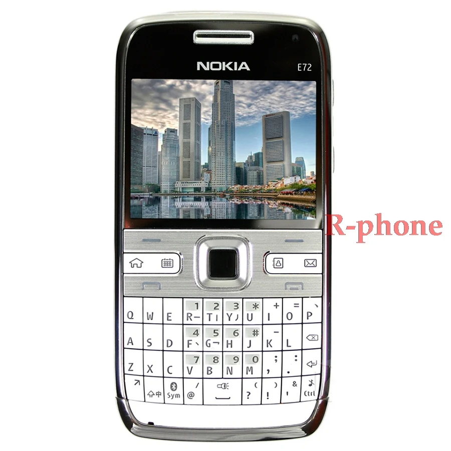 100% Original Nokia E72 Mobile Phone 3G Wifi 5MP Unlocked Refurbished Cellphone English keyboard
100% Original Nokia E72 Mobile Phone 3G Wifi 5MP Unlocked Refurbished Cellphone English keyboard