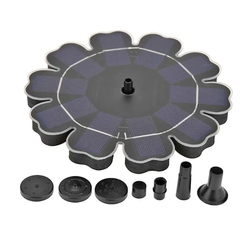5V 180 L/H Brushless Solar Water Fountain Pump Bird Bath Pond Floating Kits Garden Water Pump Garden Decoration
5V 180 L/H Brushless Solar Water Fountain Pump Bird Bath Pond Floating Kits Garden Water Pump Garden Decoration