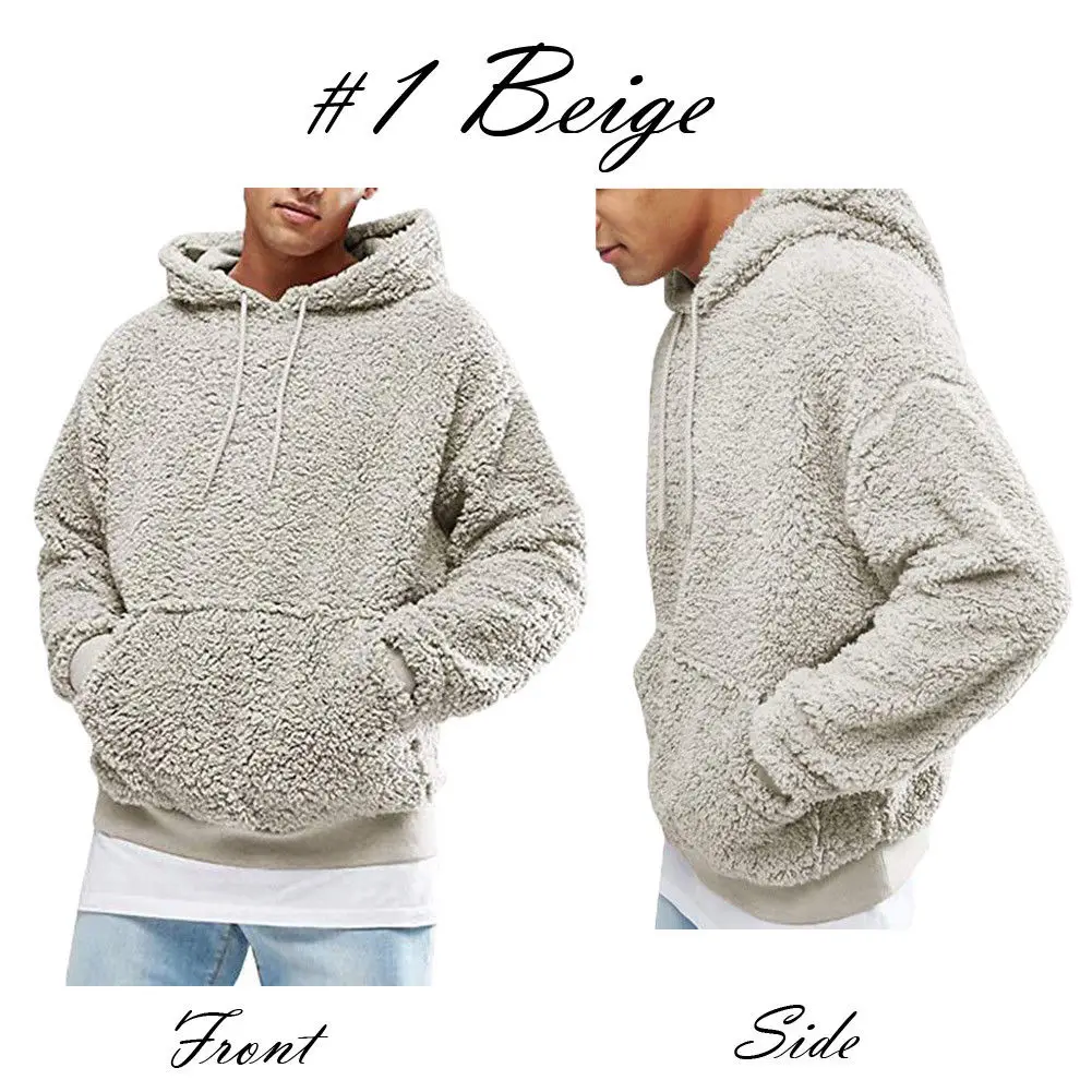 2018 Men Hoodies Long Sleeve Hooded Pockets Solid Fleece Casual Sweatshirts Fashion Winter Warm Hoodie Pullovers Men 2XL
2018 Men Hoodies Long Sleeve Hooded Pockets Solid Fleece Casual Sweatshirts Fashion Winter Warm Hoodie Pullovers Men 2XL