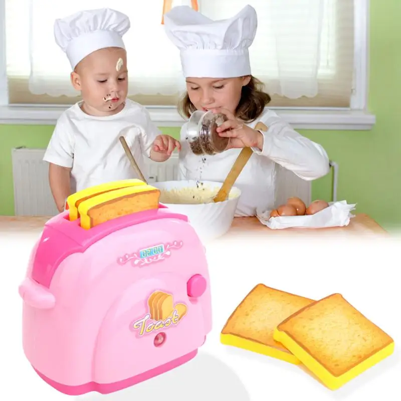 Baby Kitchen Toys Simulation Play House Toys Children Mini Toaster with Light Boy Girls Pretend Toy Baby Kids Pink Kit
Baby Kitchen Toys Simulation Play House Toys Children Mini Toaster with Light Boy Girls Pretend Toy Baby Kids Pink Kit