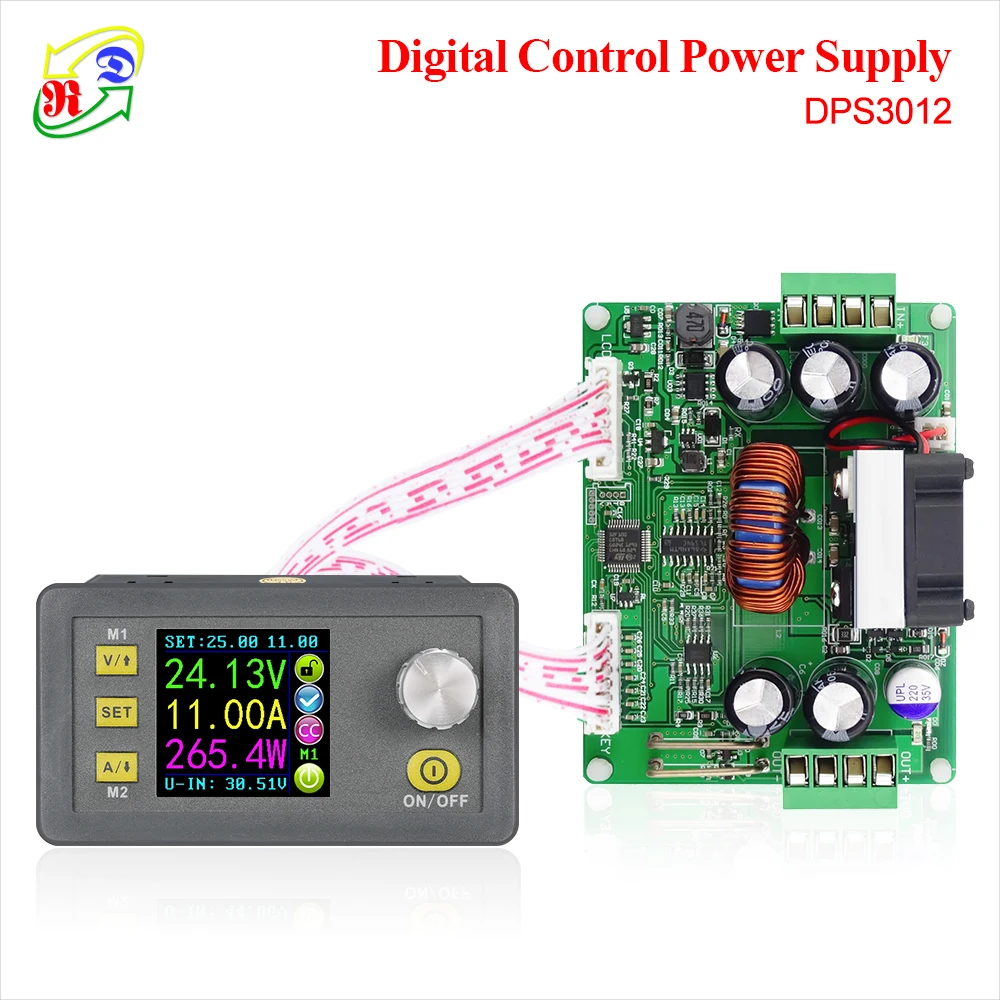 RD DPS3012 Constant Voltage current Step-down Programmable Power Supply module buck Voltage converter LCD voltmeter 32V 12A
RD DPS3012 Constant Voltage current Step-down Programmable Power Supply module buck Voltage converter LCD voltmeter 32V 12A