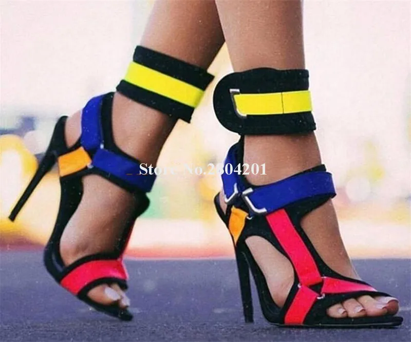 2019 New Fashion Women Pointed Open Toe Stiletto Heel Gladiator Sandals Ankle Buckle Wrap Patchwok High Heel Sandals Dress Shoes
2019 New Fashion Women Pointed Open Toe Stiletto Heel Gladiator Sandals Ankle Buckle Wrap Patchwok High Heel Sandals Dress Shoes