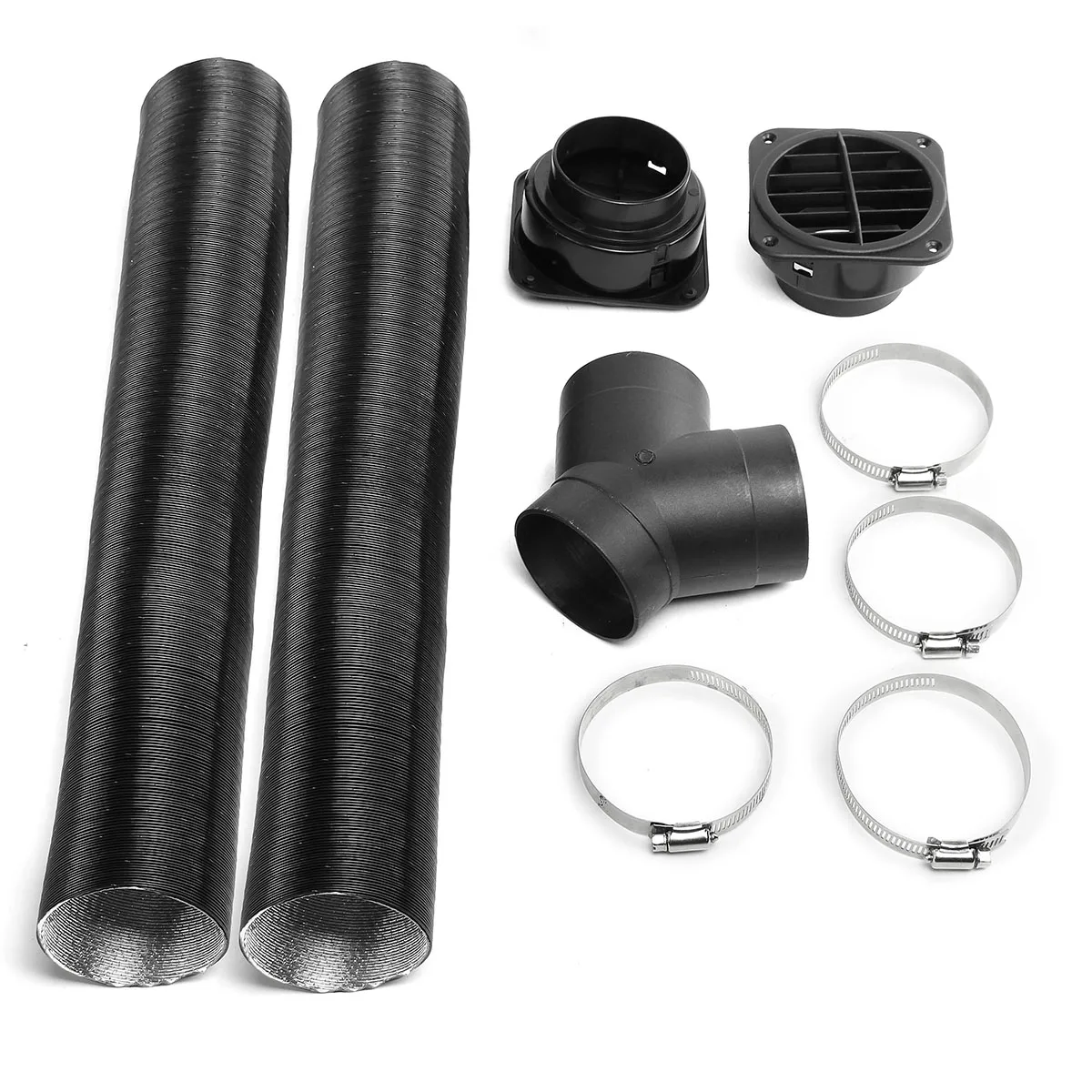 Pair 75mm Air Pipe Hose Line Heater Vent Outlet with Y Piece Connector For Diesel Heater for Webasto Dometic Planer
Pair 75mm Air Pipe Hose Line Heater Vent Outlet with Y Piece Connector For Diesel Heater for Webasto Dometic Planer