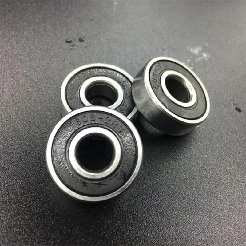 10pcs/Set 608-2RS Rubber Cover Sealed Bearing Shafts Deep Groove Miniature Skate Roller Ball Bearings Kit for Skateboards
10pcs/Set 608-2RS Rubber Cover Sealed Bearing Shafts Deep Groove Miniature Skate Roller Ball Bearings Kit for Skateboards