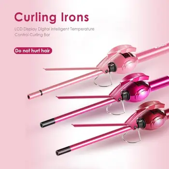 Professional Curling Iron Hair Curler Irons Curling Wand Roller Hair Styling Tools LCD Display Hair Curling Heated Rollers
Professional Curling Iron Hair Curler Irons Curling Wand Roller Hair Styling Tools LCD Display Hair Curling Heated Rollers