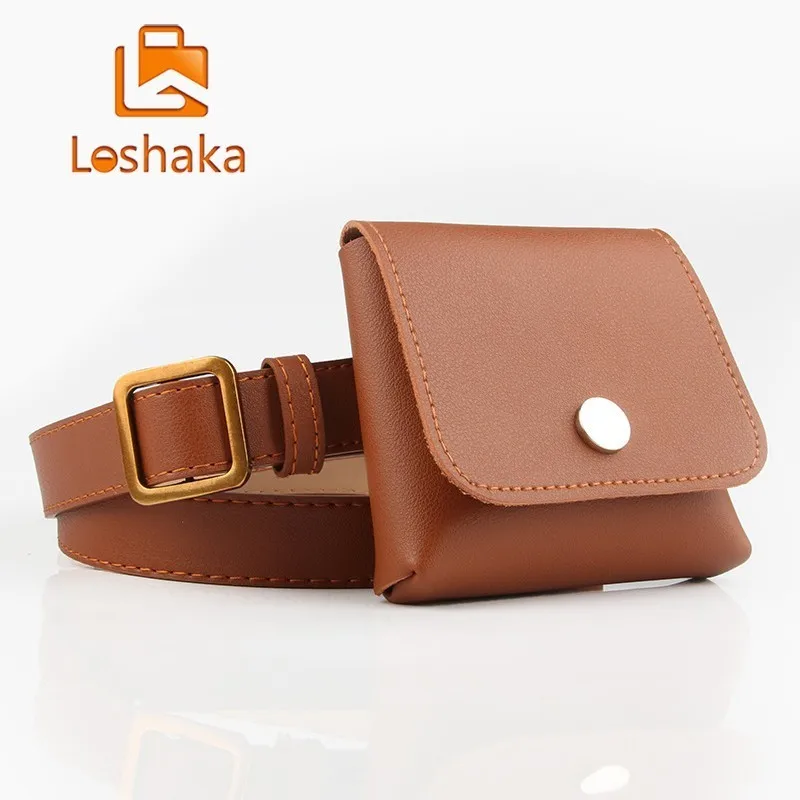 Loshaka Fashion Wasit Bag Quality Leather Fanny Shoulder Pack Coin Purse Bag Ladies' Belt Chest Bags Small Messenger Bag Sac
Loshaka Fashion Wasit Bag Quality Leather Fanny Shoulder Pack Coin Purse Bag Ladies' Belt Chest Bags Small Messenger Bag Sac