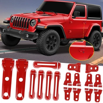 Red ABS plastic Door Hinge Spare Tire Hinge Door Handle Hood Hinge Cover Car Accessories For Jeep Wrangler JL 2018
Red ABS plastic Door Hinge Spare Tire Hinge Door Handle Hood Hinge Cover Car Accessories For Jeep Wrangler JL 2018