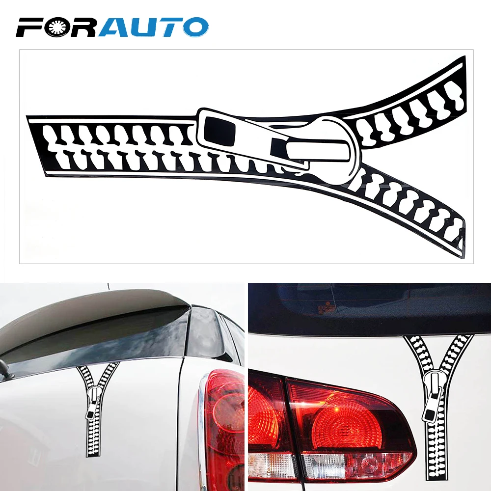 FORAUTO Clothes Zipper Car Stickers Funny Decals PET Car Motorcycle Decoration Refit Car-styling Auto Accessories 19*9cm
FORAUTO Clothes Zipper Car Stickers Funny Decals PET Car Motorcycle Decoration Refit Car-styling Auto Accessories 19*9cm
