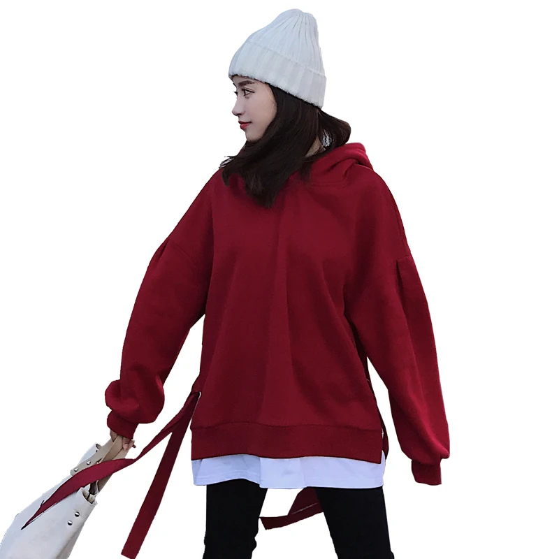 2019 Goods Bandage Control False Two Paper sweatshirt Routine Edition Increase Down Thickening coat hoodies women Hot Sale
2019 Goods Bandage Control False Two Paper sweatshirt Routine Edition Increase Down Thickening coat hoodies women Hot Sale