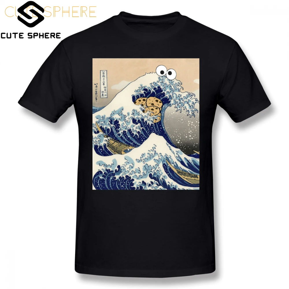 Cookie Monster T Shirt Funny Japanese Cookie Great Wave Off Kanagawa T-Shirt Mens Printed Tee Shirt Short Sleeve 4xl Tshirt
Cookie Monster T Shirt Funny Japanese Cookie Great Wave Off Kanagawa T-Shirt Mens Printed Tee Shirt Short Sleeve 4xl Tshirt