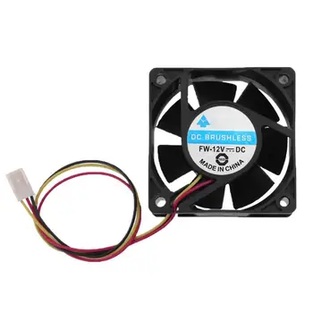 60x60x25mm 3 Pin DC12V DC Brushless PC Computer Case Cooler 3000RPM Brushless Cooling Fan for CPU Radiating for Desktop PC
60x60x25mm 3 Pin DC12V DC Brushless PC Computer Case Cooler 3000RPM Brushless Cooling Fan for CPU Radiating for Desktop PC