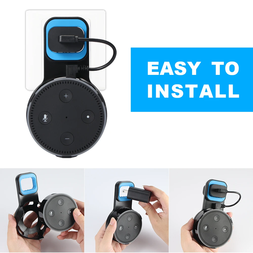 3 Colors Outlet Wall Mount Hanger Holder for Amazon Alexa Echo Dot Space Saving Hanger Stand Bracket Assistants Accessories
3 Colors Outlet Wall Mount Hanger Holder for Amazon Alexa Echo Dot Space Saving Hanger Stand Bracket Assistants Accessories