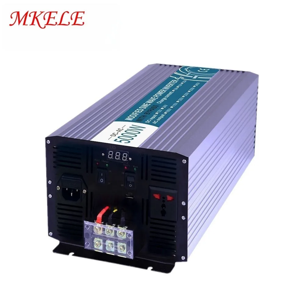 Pure Sine Wave Power MKP5000-121 Off Grid 5kw Solar Inverter 12v 110v 5000w Universal Socket For Home Application
Pure Sine Wave Power MKP5000-121 Off Grid 5kw Solar Inverter 12v 110v 5000w Universal Socket For Home Application