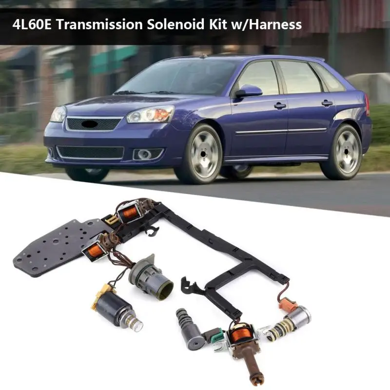 Transmission Solenoid Kit w/Harness for GM with the 4L60E 4L65E 4L70E Model 2006 2007 2008 Car Accessories
Transmission Solenoid Kit w/Harness for GM with the 4L60E 4L65E 4L70E Model 2006 2007 2008 Car Accessories