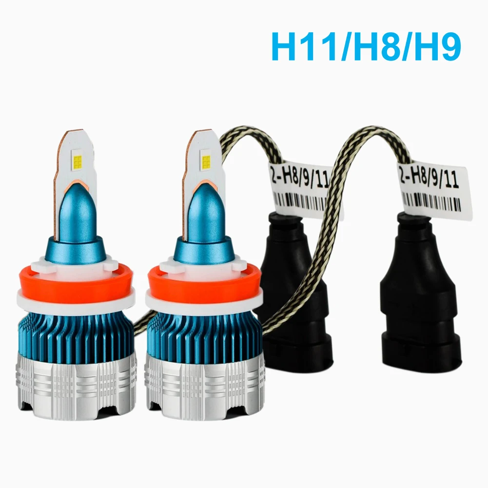 2pcs H11 LED Headlight Bulbs H1 H4 H3 H7 H13 LED 880 9004 9005 9006 9007 9012 Mini CSP Y19 Chips LED Car Headlight Auto Headlamp
2pcs H11 LED Headlight Bulbs H1 H4 H3 H7 H13 LED 880 9004 9005 9006 9007 9012 Mini CSP Y19 Chips LED Car Headlight Auto Headlamp