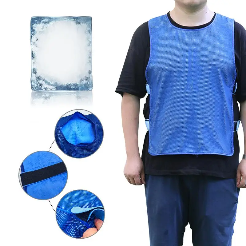 Summer Body Cooling Vest Ice Bag Air Conditioning Clothing For Outdoor Running Fishing Kitchen Industry Anti High Temperature
Summer Body Cooling Vest Ice Bag Air Conditioning Clothing For Outdoor Running Fishing Kitchen Industry Anti High Temperature