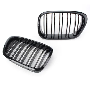 2pcs/Pair Gloss Black Automobile Car Front Double Line Radiator Grilles Protection Grill Cover Guards For BMW 5 Series E39
2pcs/Pair Gloss Black Automobile Car Front Double Line Radiator Grilles Protection Grill Cover Guards For BMW 5 Series E39