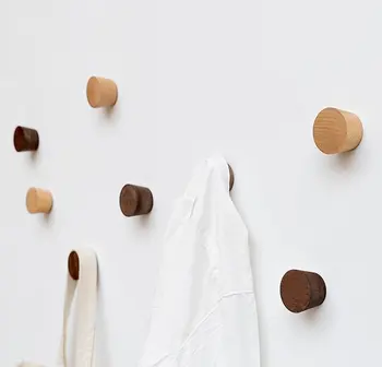 Solid Wood Hooks Wall Hooks Beech Black Walnut Hook Coat Hangers Racks Decorative Wall Bag Hooks Modern Simple
Solid Wood Hooks Wall Hooks Beech Black Walnut Hook Coat Hangers Racks Decorative Wall Bag Hooks Modern Simple