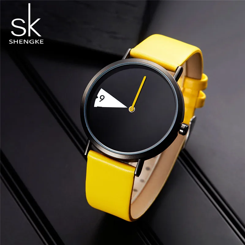 Shengke Wrist Watch for Women Fashion Leather Band Watches Quartz Montre femme Ladies Clock Black Reloj femenino Top Brand 2019
Shengke Wrist Watch for Women Fashion Leather Band Watches Quartz Montre femme Ladies Clock Black Reloj femenino Top Brand 2019