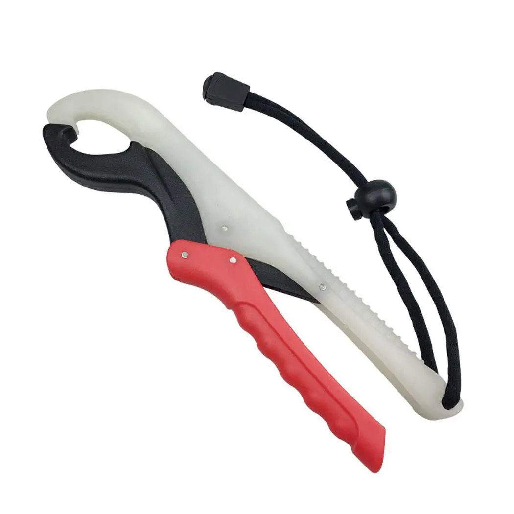 ABS Control Fish Clamp Portable Fishing Lip Grip Durable Luminous Floating Fishing Gripper Lanyard Floating Luminous Not Hur
ABS Control Fish Clamp Portable Fishing Lip Grip Durable Luminous Floating Fishing Gripper Lanyard Floating Luminous Not Hur