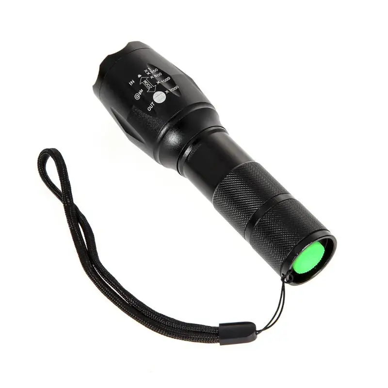 

UltraFire XM-L T6 LED Zoomable Flash light Torch Lamp+2 Free 18650 Bat