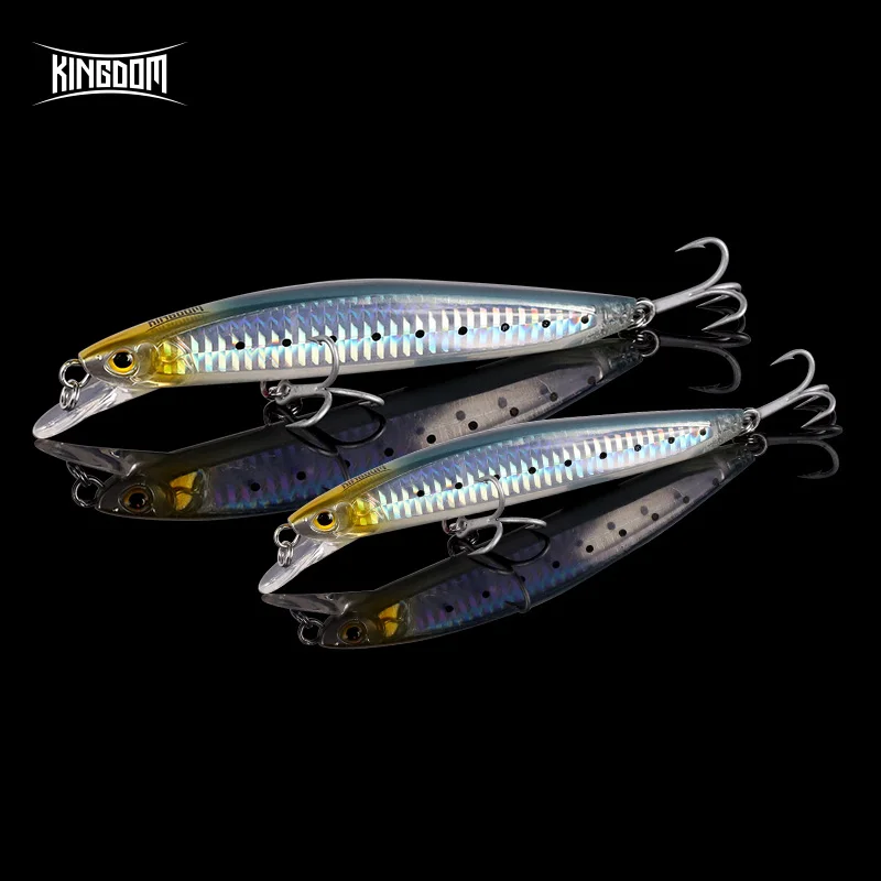 Kingdom New Sea Floating Minnow Fishing Lure 12cm 13cm High Quality Artificial Baits Good Action Wobblers For Saltwater Jertbait
Kingdom New Sea Floating Minnow Fishing Lure 12cm 13cm High Quality Artificial Baits Good Action Wobblers For Saltwater Jertbait