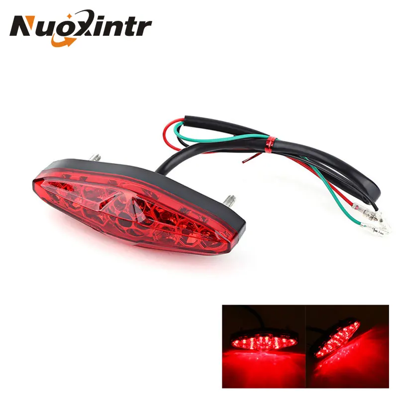 Nuoxintr Universal 15 LED Motorcycle Brake Stop Running Tail Light LED Rear Light Motocross Moto ATV Dirt Bike 12V
Nuoxintr Universal 15 LED Motorcycle Brake Stop Running Tail Light LED Rear Light Motocross Moto ATV Dirt Bike 12V