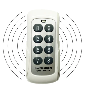 433.92MHz RF Module Switch Controller Wireless Remote Control Transmitter 8 Channels Key Learning Code Switch For Garage Door
433.92MHz RF Module Switch Controller Wireless Remote Control Transmitter 8 Channels Key Learning Code Switch For Garage Door