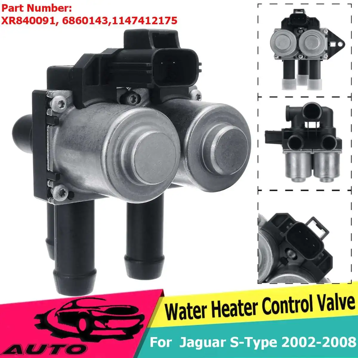 For Jaguar S-Type for Ford Thunderbird for Lincoln LS 1Pcs Car Water Heater Heater Control Valve Assembly XR840091 6860143
For Jaguar S-Type for Ford Thunderbird for Lincoln LS 1Pcs Car Water Heater Heater Control Valve Assembly XR840091 6860143